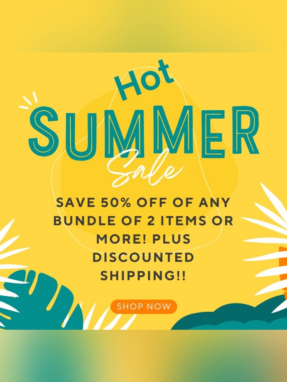 🔥🌞 Hot Summer sale 🌞🔥